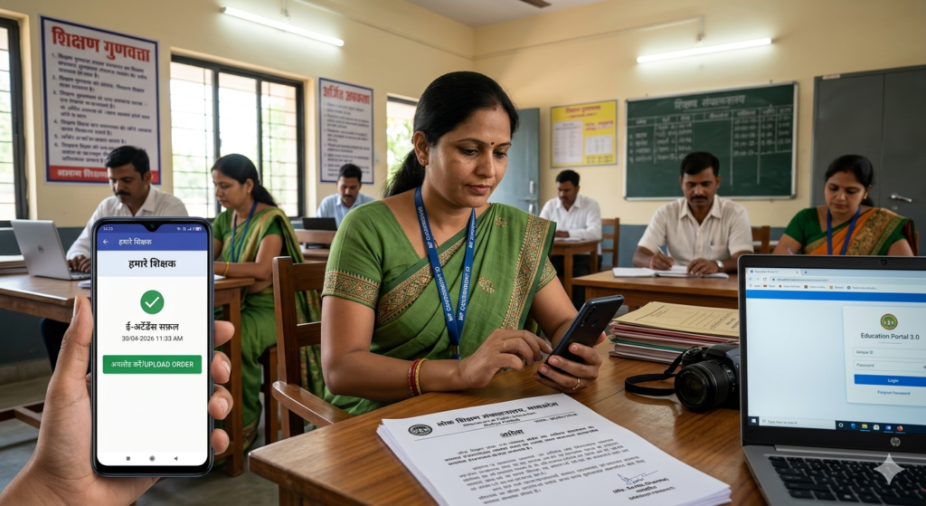 जनगणना 2027 -एजुकेशन पोर्टल 3.0 पर दर्ज नहीं की इंट्री , तो नहीं मिलेगा ग्रीष्मावकाश में अर्जित अवकाश का लाभ I जाने मोबाइल से ही इंट्री करने की प्रक्रिया स्टेप बाय स्टेप I